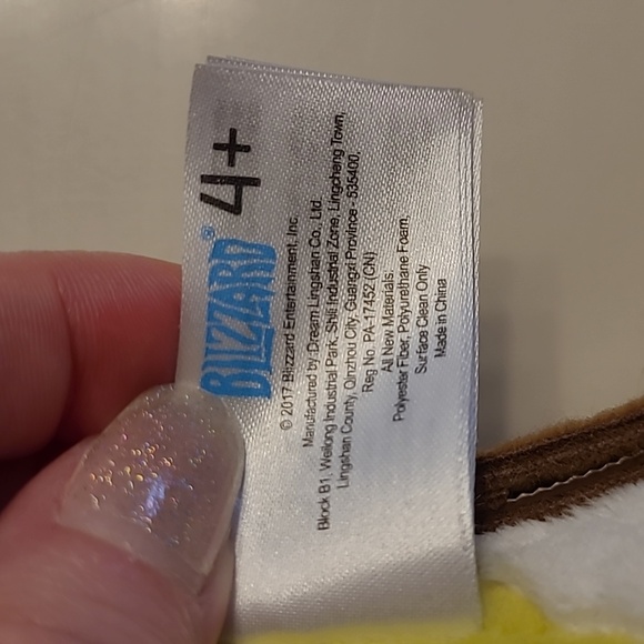 Ganymede BLIZZARD OVERWATCH Plush With Feet That Clip To Perch & Pose - Picture 12 of 16